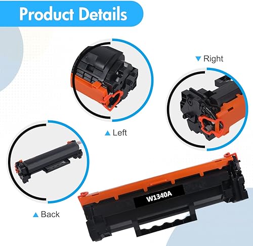 Miniatura 4 de Paquete de 2 cartuchos de tóner 134A compatibles para HP 134A W1340A 134X W1340X para impresora HP Laserjet M209dw MFP M234dw M234sdn M234sdn