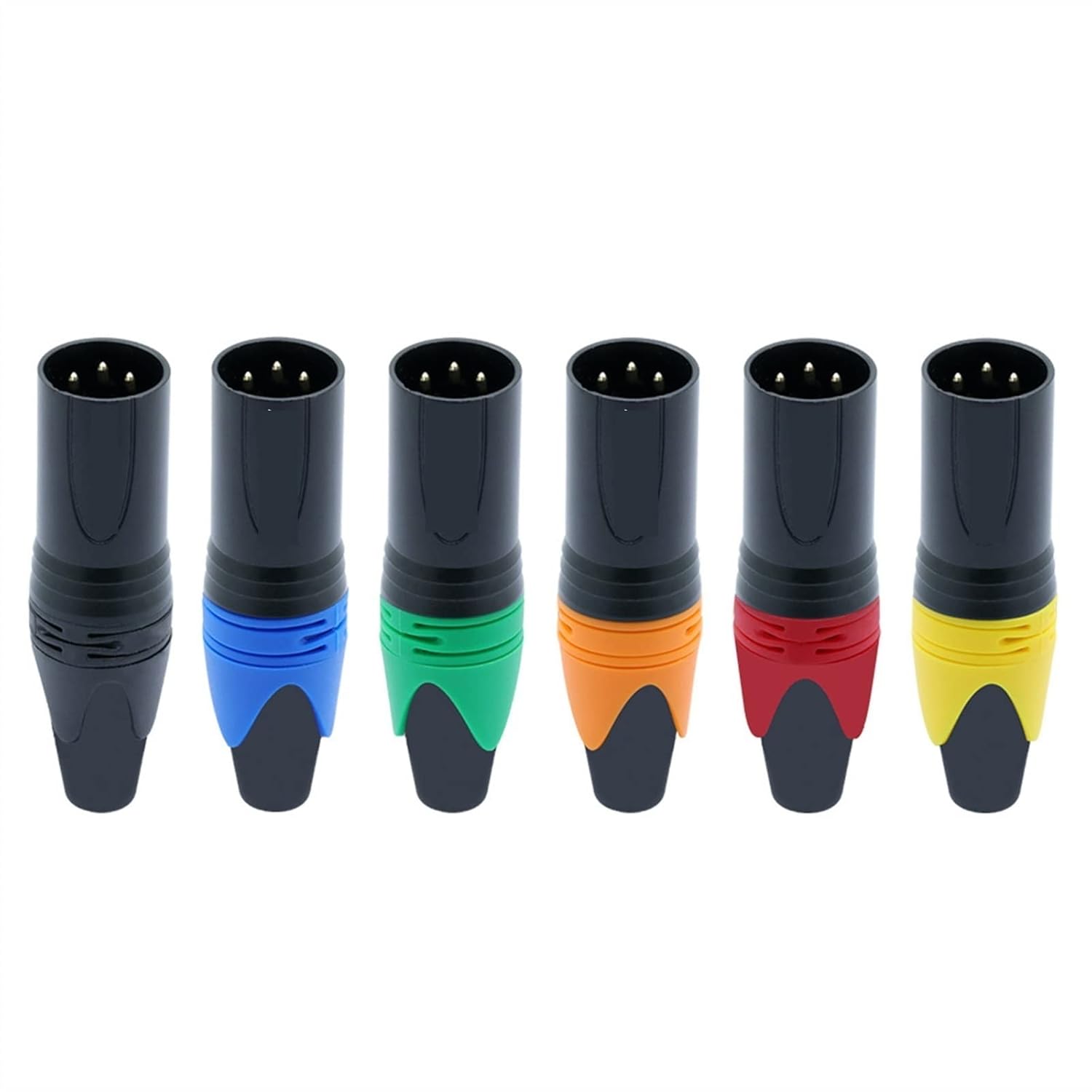 AXAUCHOZ 3ピン X L R プラグジャック オス/メス マイクコネクター M I C アダプター X L R ケーブル タ