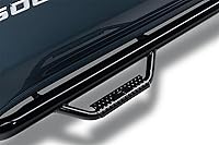 Vista 3 de RealTruck Nerf Steps para Silverado/Sierra Rueda a rueda con acceso a la cama, acero resistente, parte trasera brillante, C99100QC-6 Compatible