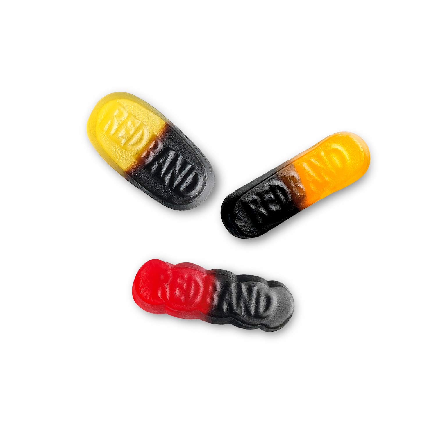 Red Band Fruchtgummi Lakritz Duos - Großpackungen: 12er Pack (500 g Beutel) - Zwei-in-eins-Geschmackserlebnis - Holländische Qualität- Süßigkeiten