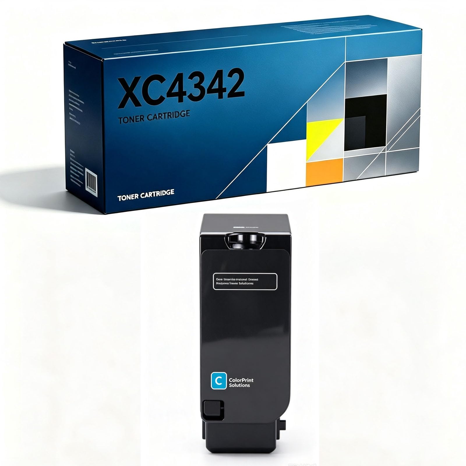 Compatibile con la stampante XC4342 XC4352 con cartuccia di toner XC4342, 14200 pagine ad alta potenza, imaging accurato e colori ricchi, con chip,Blue |