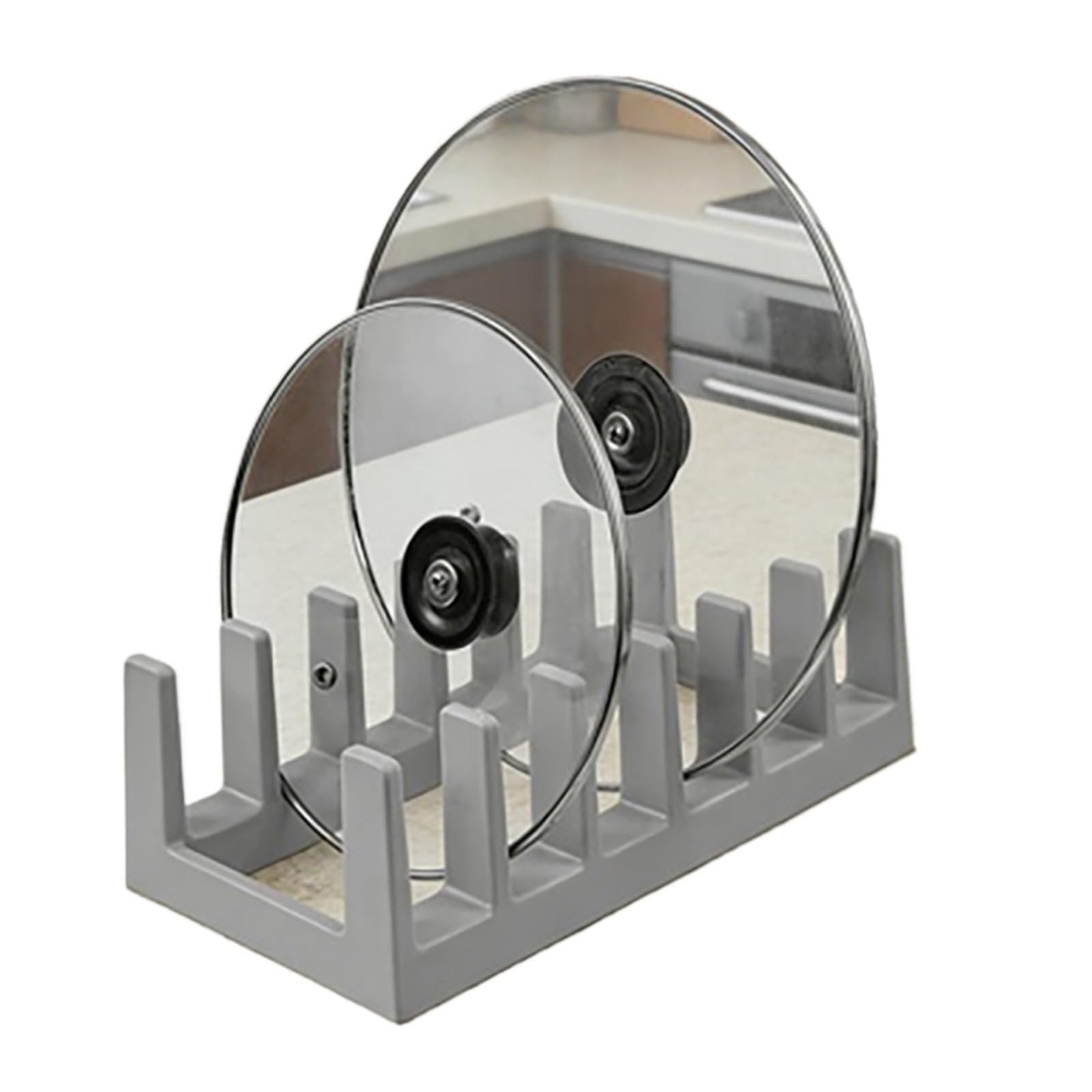 AKDJGFP Pan Lid Holder Pot Lid Storage Rack