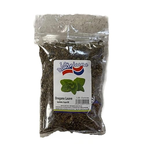 La Dominicana - Hojas de orégano - 1.05 onzas de hojas de orégano secas