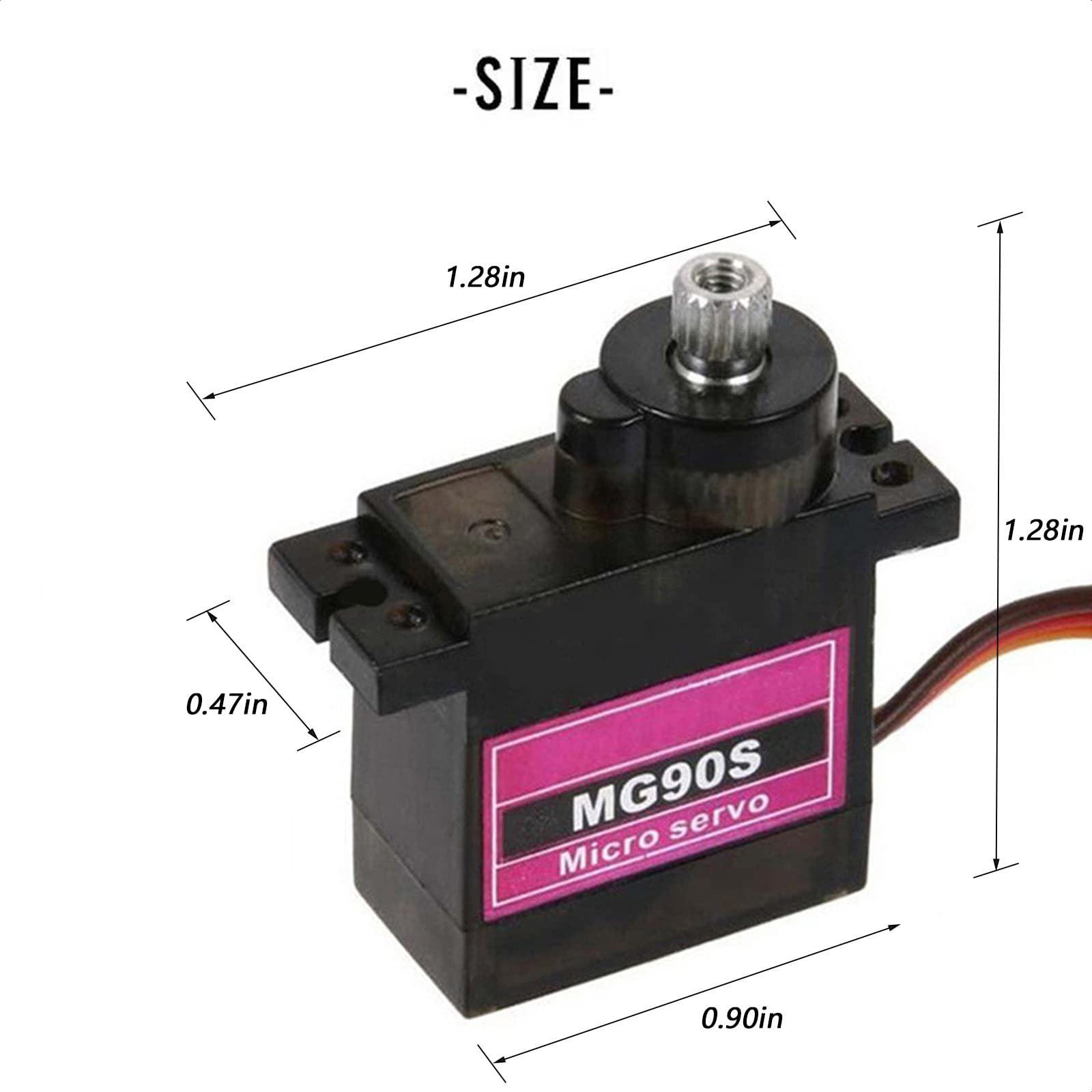 Micro Servomotore Kit Binghe 4 Pezzi 9G Micro Servo Mini Micro Servo Micro Servomotore Kit Binghe 4 Pezzi 9G Micro Servo Mini Micro Servo