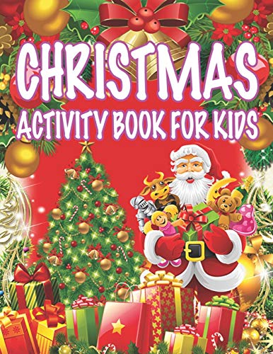 Christmas Activity book For Kids: Fun Children’s Christmas Gift or Present for Toddlers & Kids - 50 Beautiful Pages to Color with Santa Claus, Reindeer, Snowmen & More! image 3