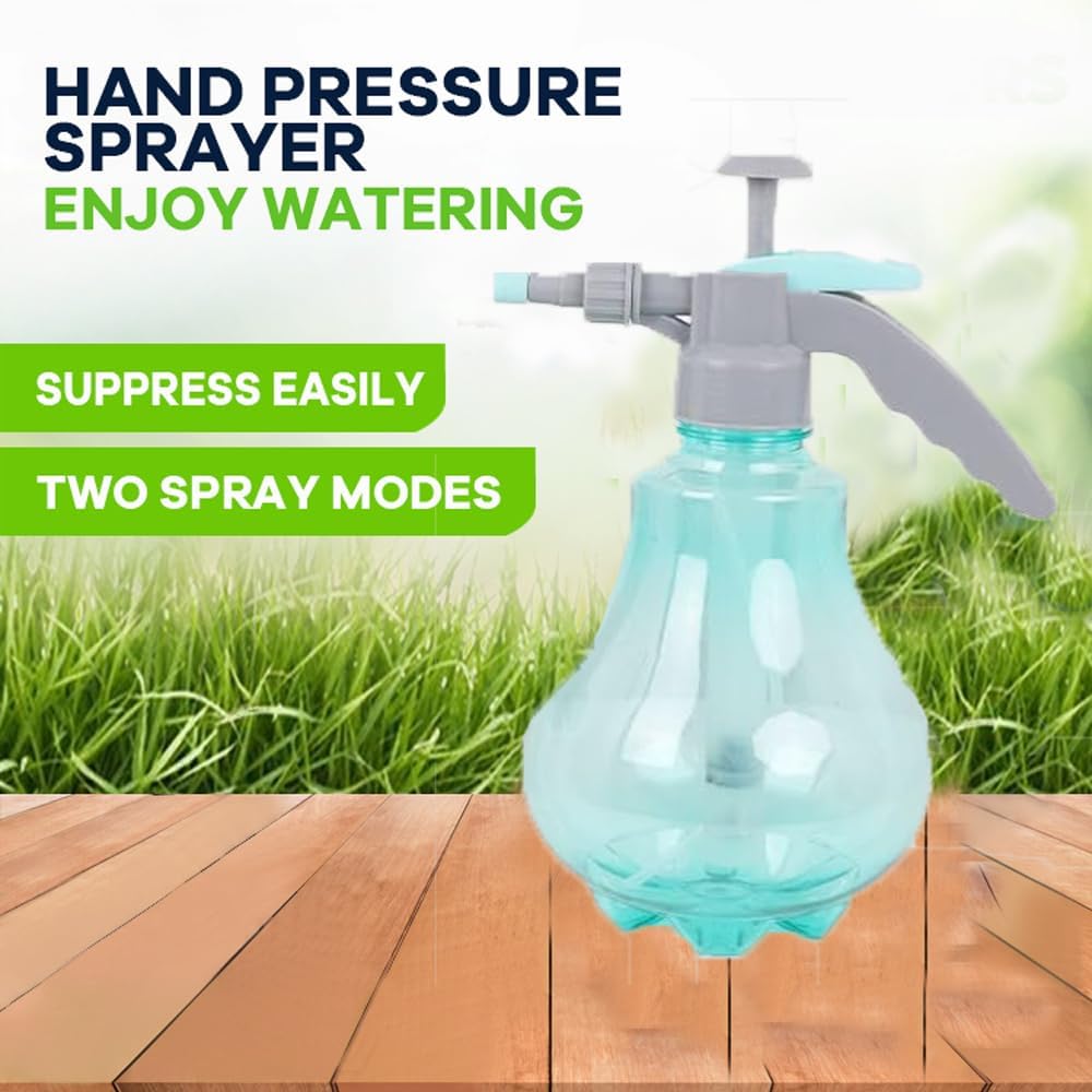 Homecloud Garden Water Sprayer Manual Spray Bottle Pump for Gardening Plants | Shower for Plants & Flowers | Spray Bottles for Lawn Herbicides, Pesticides, Fertilizers | Pack of 1 (Multicolour) - Image 4 thumbnail