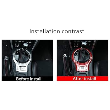 mi♡ Amazon.com: YIWANG Car Interior Gear Shift Frame Trim
