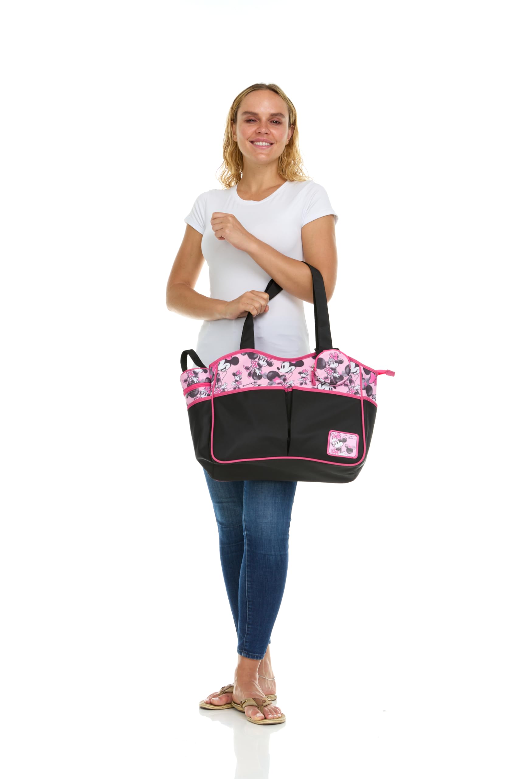 Disney Minnie Mouse Tote Diaper Bag 0-24
