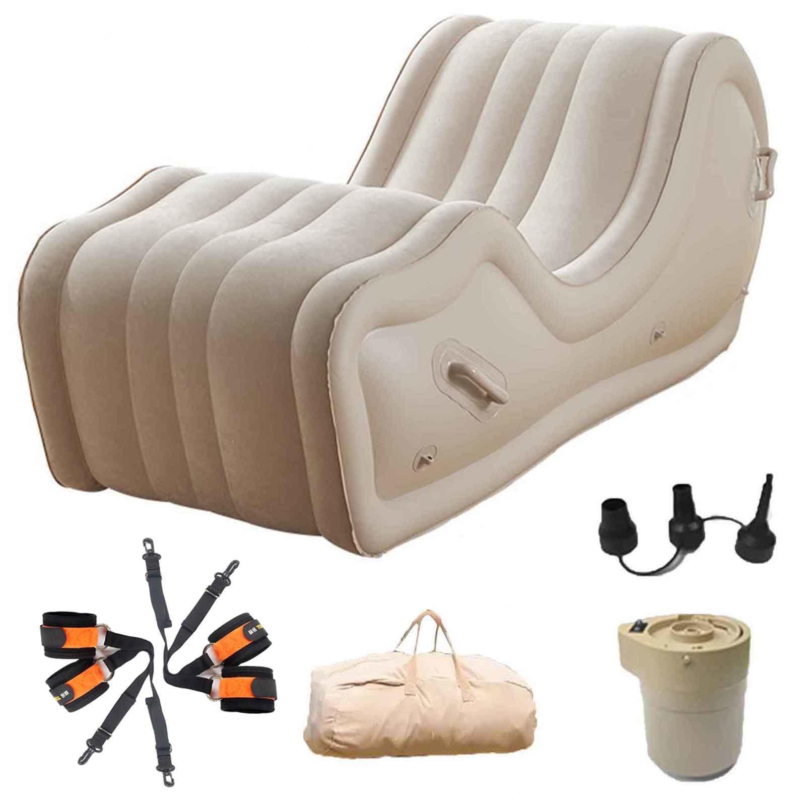 Tantra Sofa Sexuelle Adulte Gonflable Chaise Sexuelle Multiposition,E