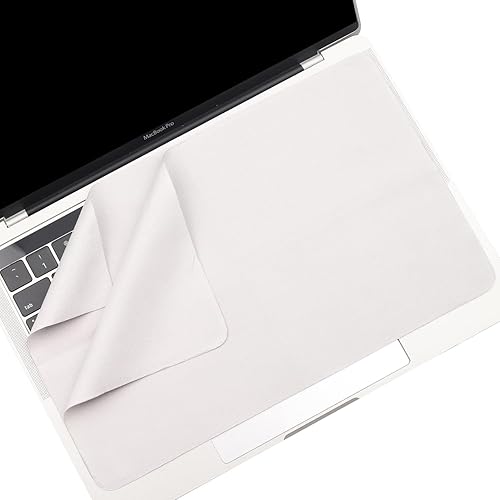 Miniatura 1 de Paquete de 2 paños de limpieza de microfibra para portátiles de 13 a 14 pulgadas, protector de pantalla de limpieza, protector de teclado de laptop