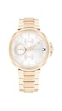 Women's Quartz Multifunction Watch - Stainless Steel Bracelet - 5ATM/50 Meters Water Resistance - Premium Fashion, Timeless Elegance - Gift for Her - 38mm