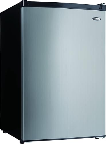 Miniatura 3 de Danby DCR045B1BSLDB 4.5 cu. pies Frigorífico compacto con verdadero congelador en acero inoxidable