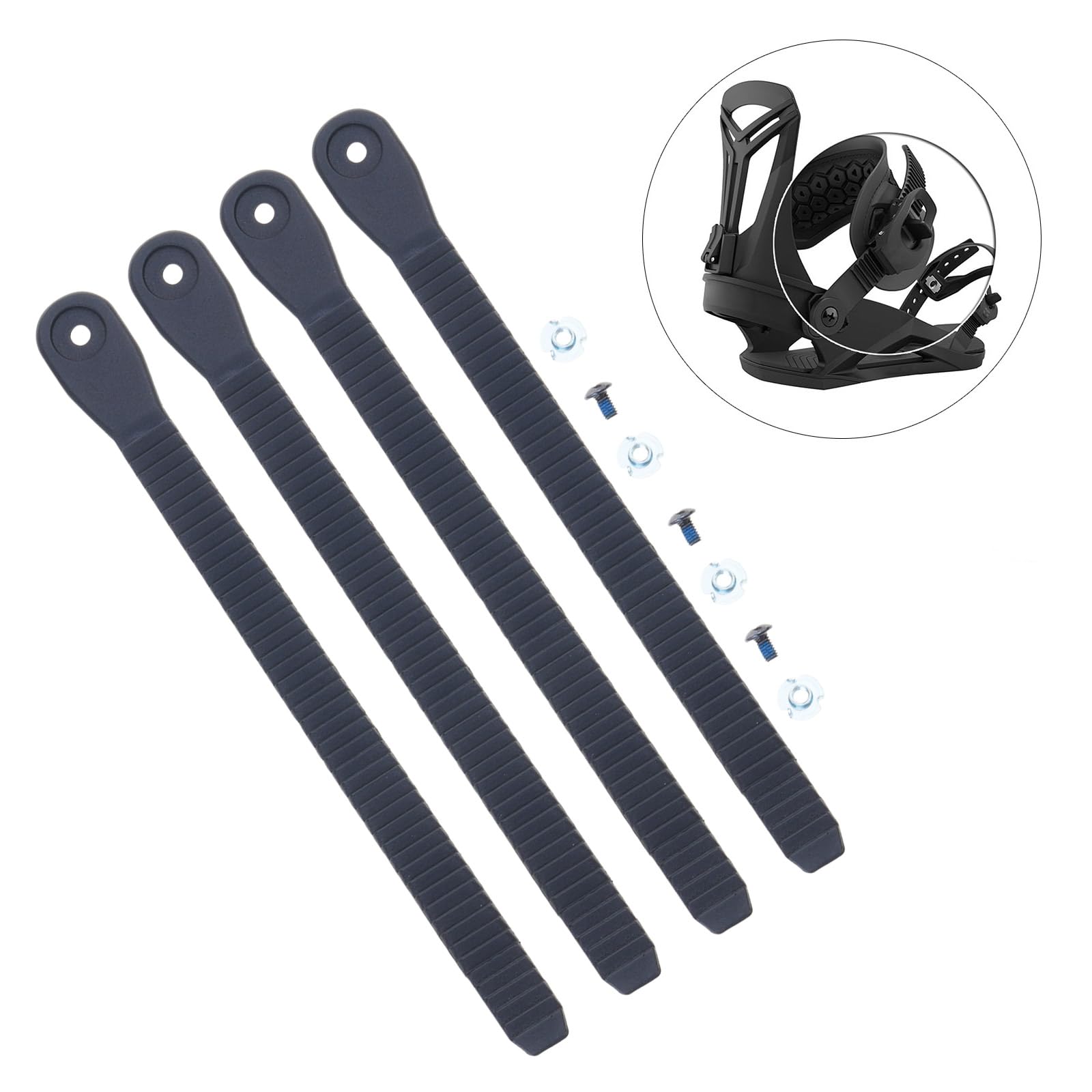 PILULY Strong Snowboard Bindung Toe Slider Strap Snowboard Ladder Strap Snowboard Bindung Leiter Strap Ski Zubehör