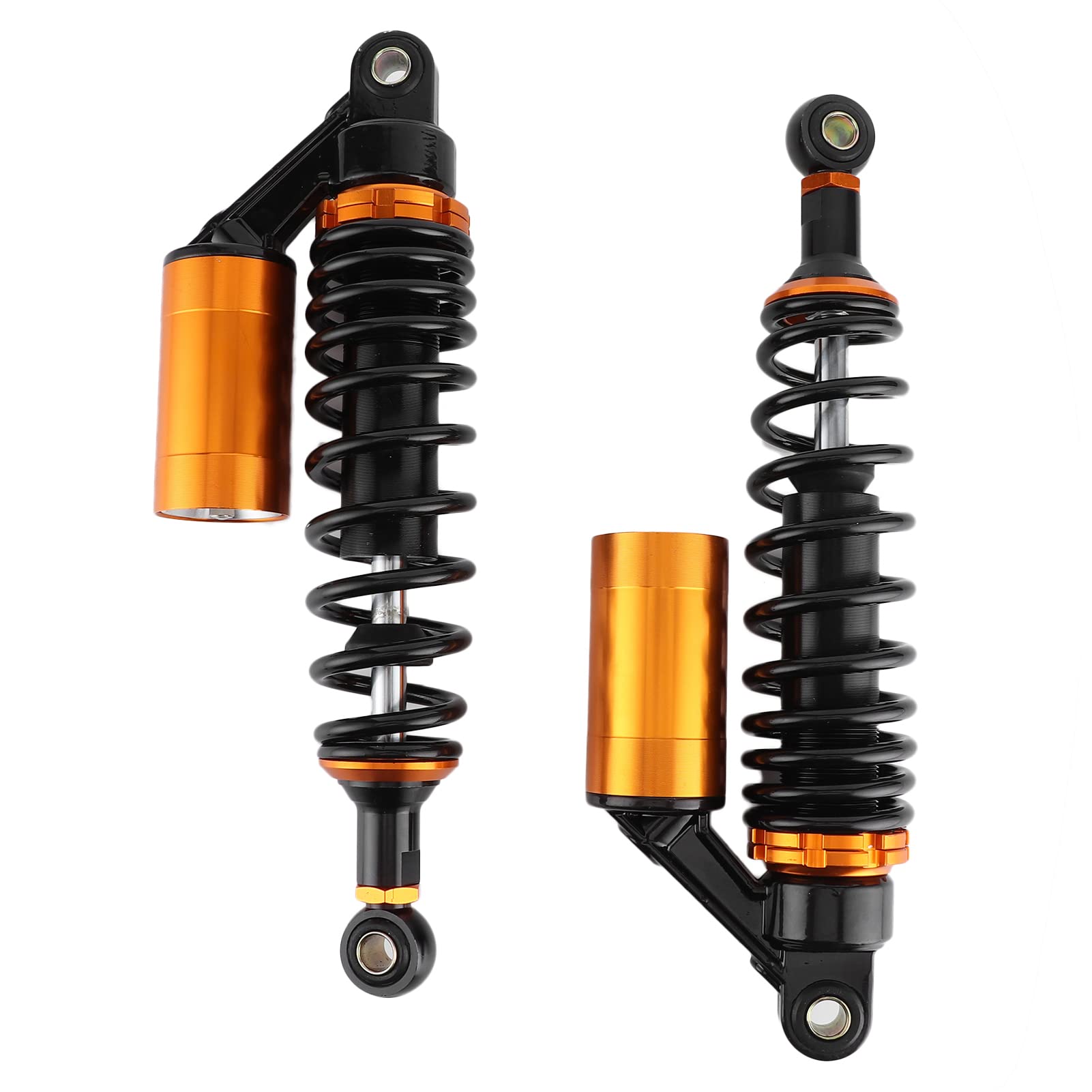 Akozon Tylne Amortyzatory 2 Szt. Amortyzatorów Powietrznych 340 Mm / 13,38 Cala Amortyzator Tylnego Zawieszenia dla Motocykla Dirt Bike