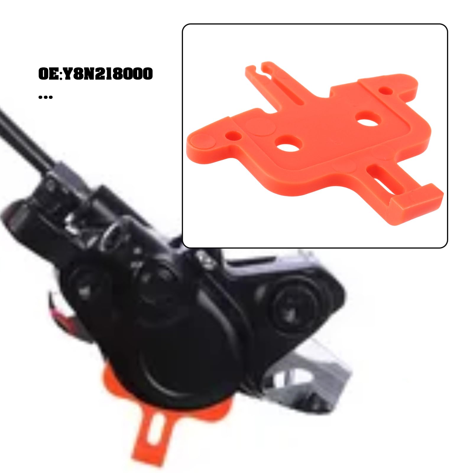 10x Przekładki do klocków hamulcowych do rowerów Y8N218000 Kompatybilne z Shimano BR-RS505