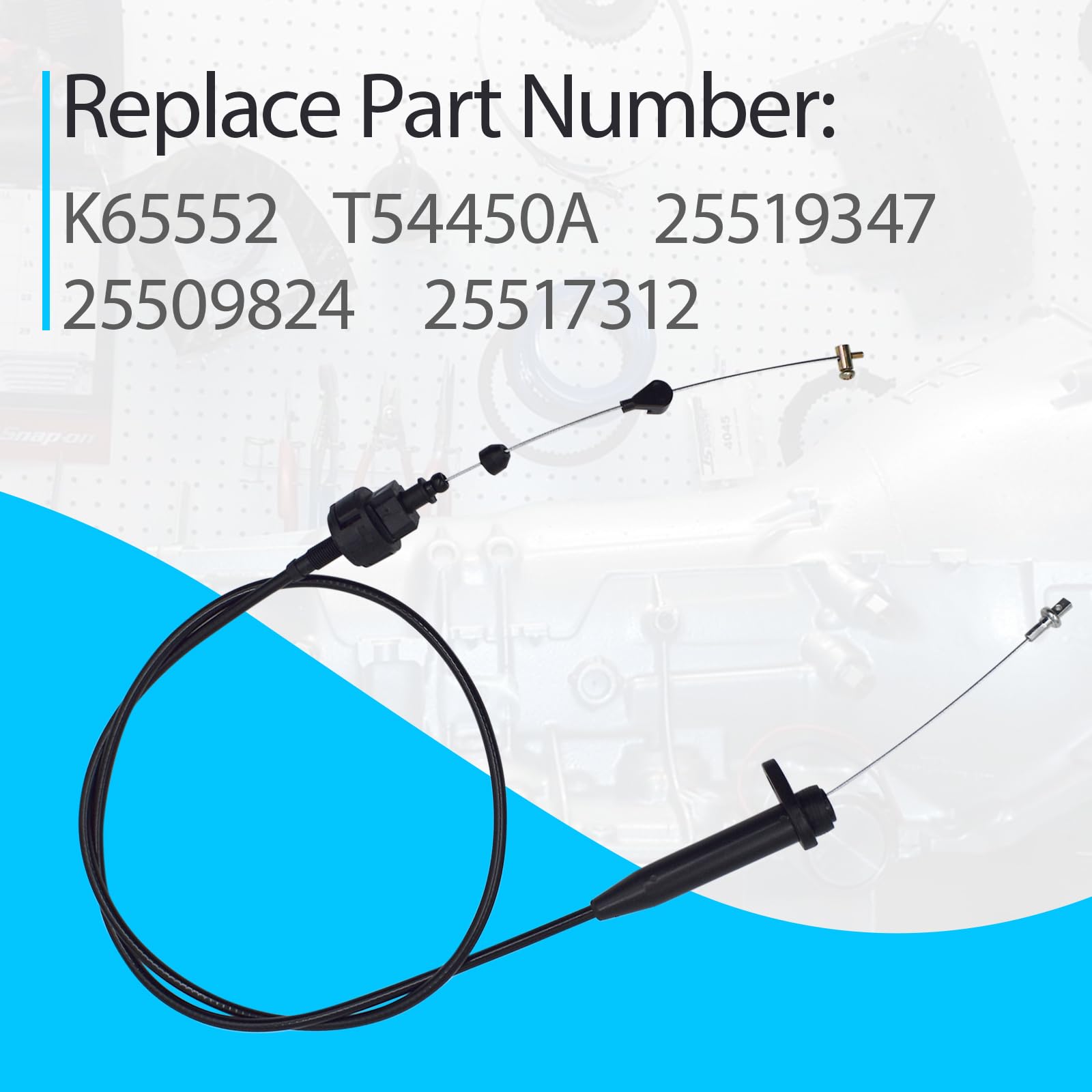 TV Detent Kickdown Cable K65552 Compatible With 700R4 (4L60