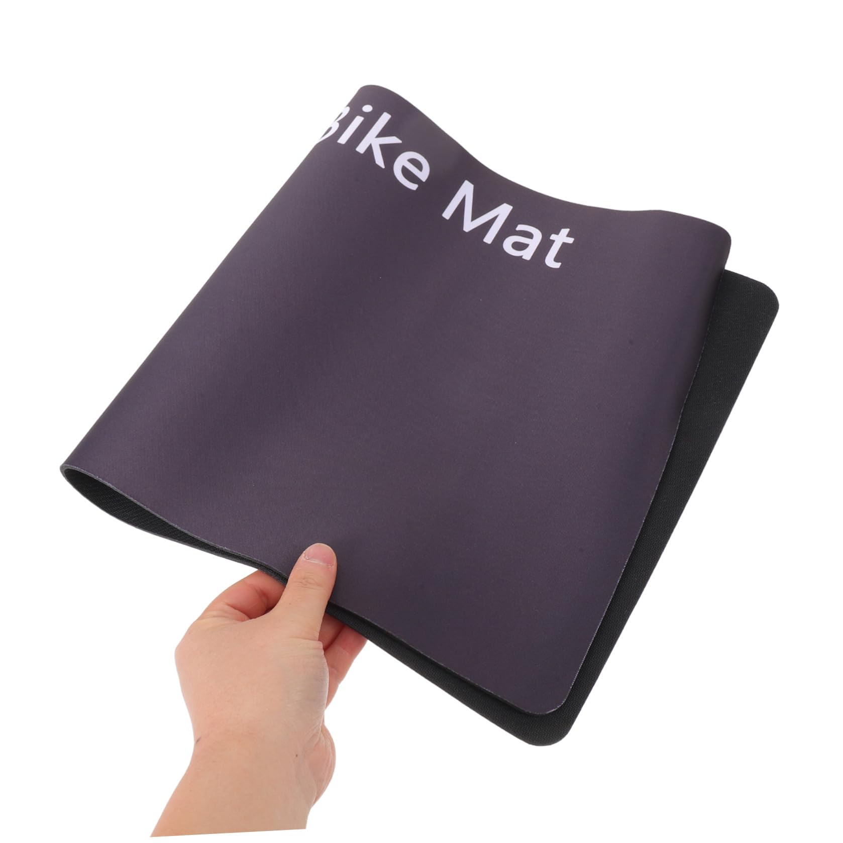 TOYANDONA 2 Pezzi Tappetino Leggero e Ammortizzante Antiscivolo in Gomma per Attrezzi Fitness Casa per Palestra Domestica e Esercizi Indoor