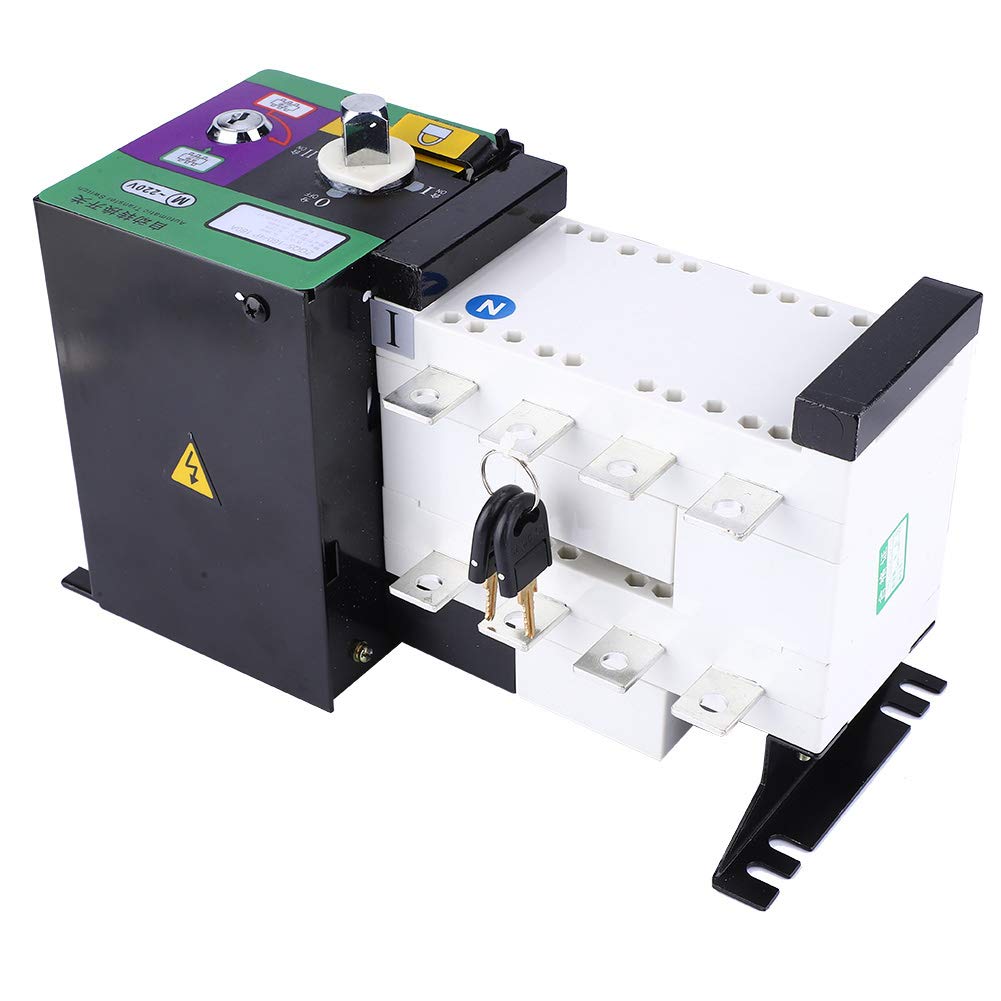 Naroote Interruptor de Transferencia Automática de Doble Potencia 160A 4P, Diseño Confiable y Seguro con Múltiples Funciones para Sistemas de Suministro de Energía