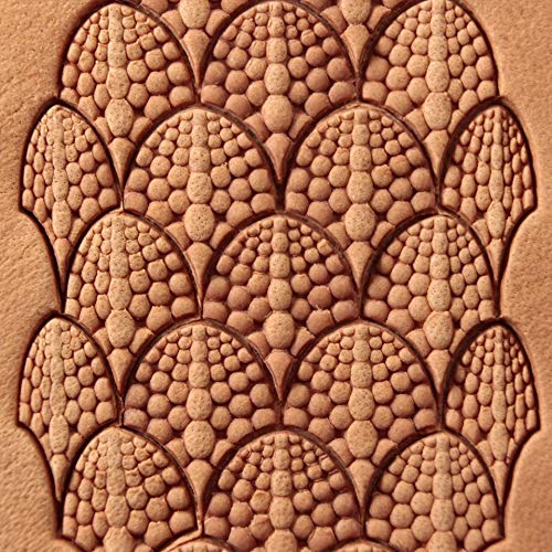 Scale Leather Stamp Tool Stamps Stamping Carving Punches Tools Craft Leathercrafting