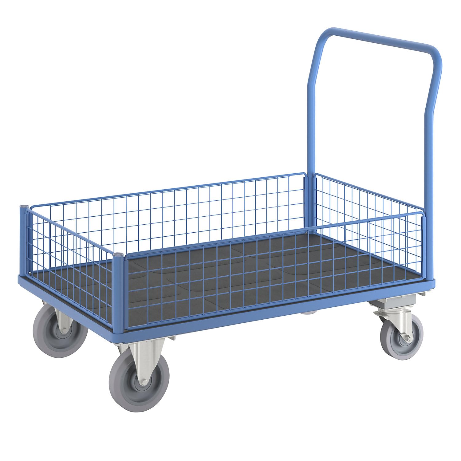 eurokraft Pro | Chariot Plate-Forme à parois grillagées