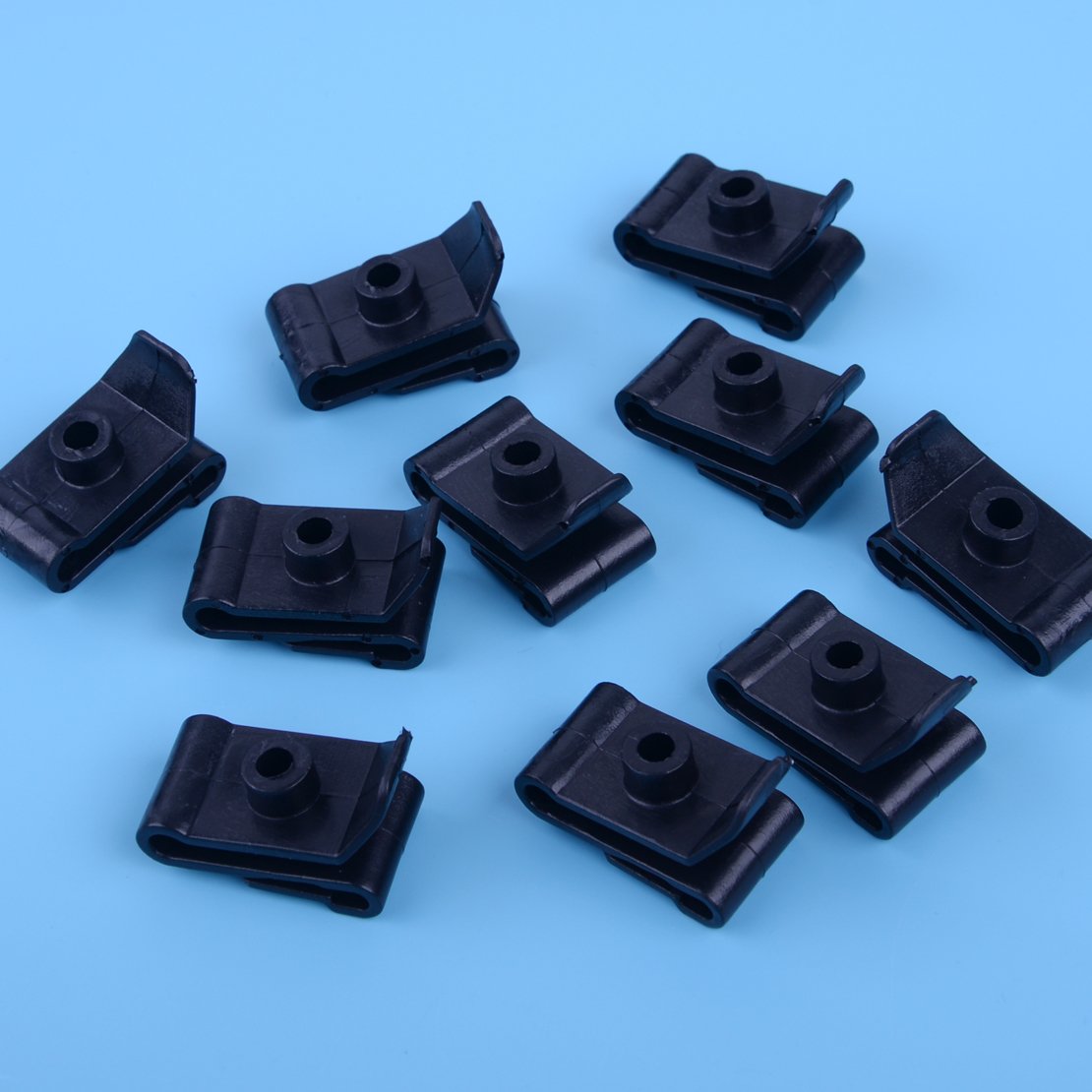 Amazon.com: beler 10pcs Bumper Fender Clip U Nuts Screw Retainer 