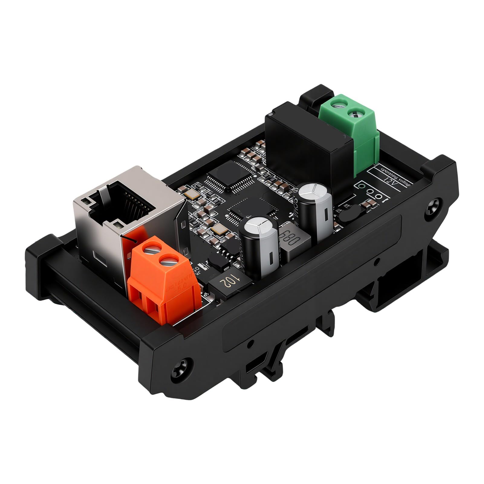 Bewinner Módulo Relé Ethernet Modbus Carril DIN Temporizador para