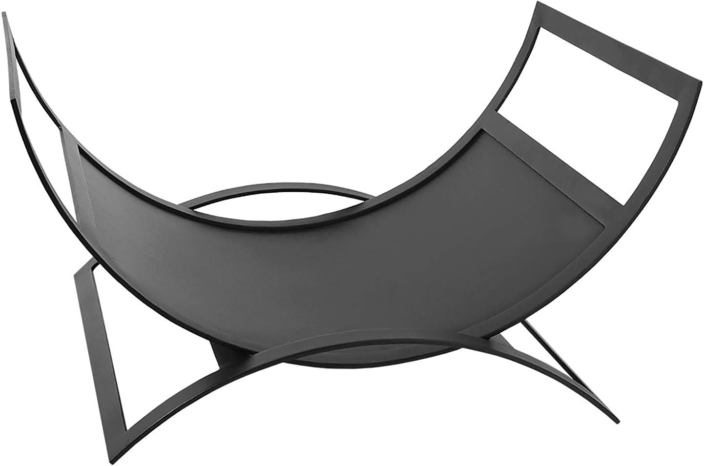 Minuteman International LCR-14 Metropolis Log Basket, Black