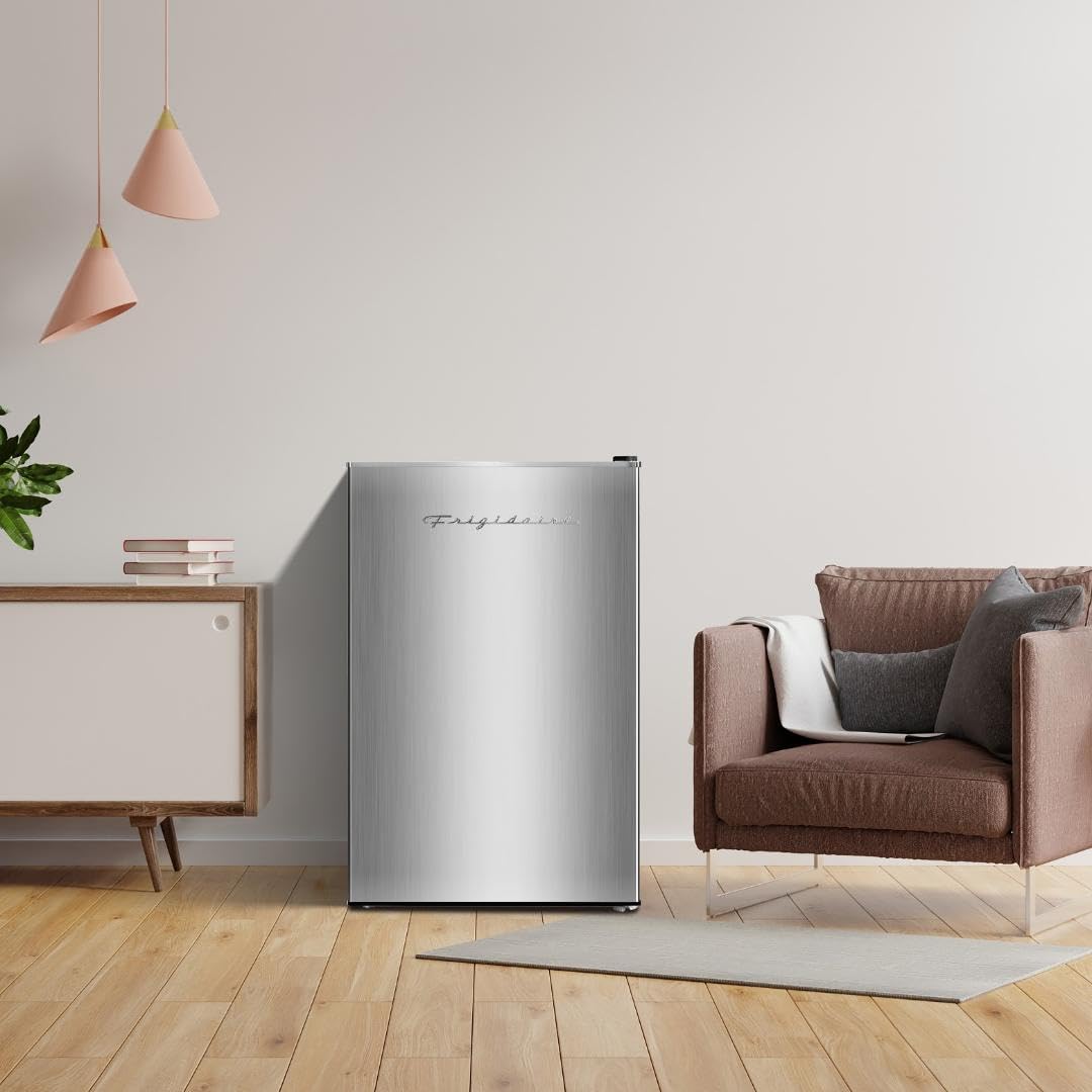 EFR323 Refrigerador compacto de 3.2 pies cúbicos, mini refrigerador, acero inoxidable, serie Platinum 2