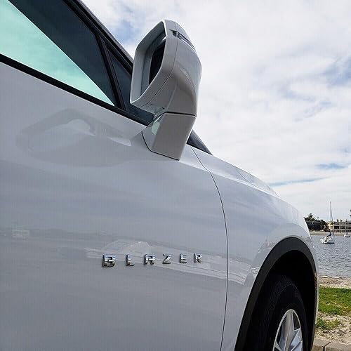 Miniatura 6 de 3 piezas 2019-2023 Blazer para puerta delantera, portón trasero, portón elevador, emblema de placa de identificación 3D, 84188531, repuesto para