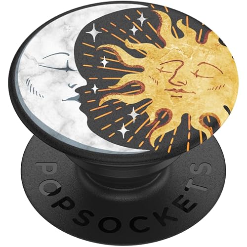 ​​​​PopSockets: Phone Grip with Expanding Kickstand, Pop Socket for Phone - Sun and Moon