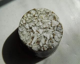 Howlite Tower Buster Orgone Generator Energy Accumulator PERFECT GIFTING TOOL!!!! Made 7.83/432/528Hz Frequency with OM Chants Many Beautiful Ingredients!! Orgonite tb
