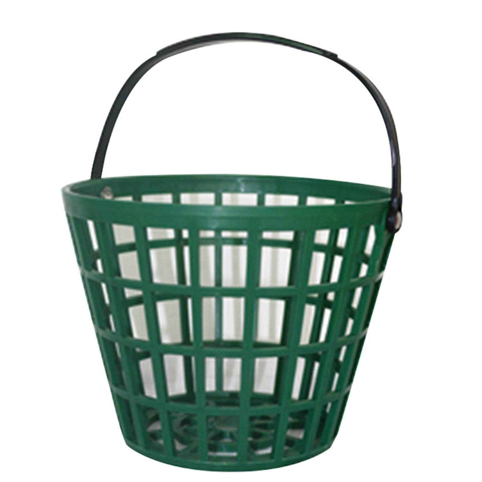 Kink-Au 50 Balls Golf Ball Basket, Easy To Carry Golf Storage Bucket Container With Handle, Golf Ball Container Ball Bucket For Schools, Golf Courses, Country Clubs, Backyards