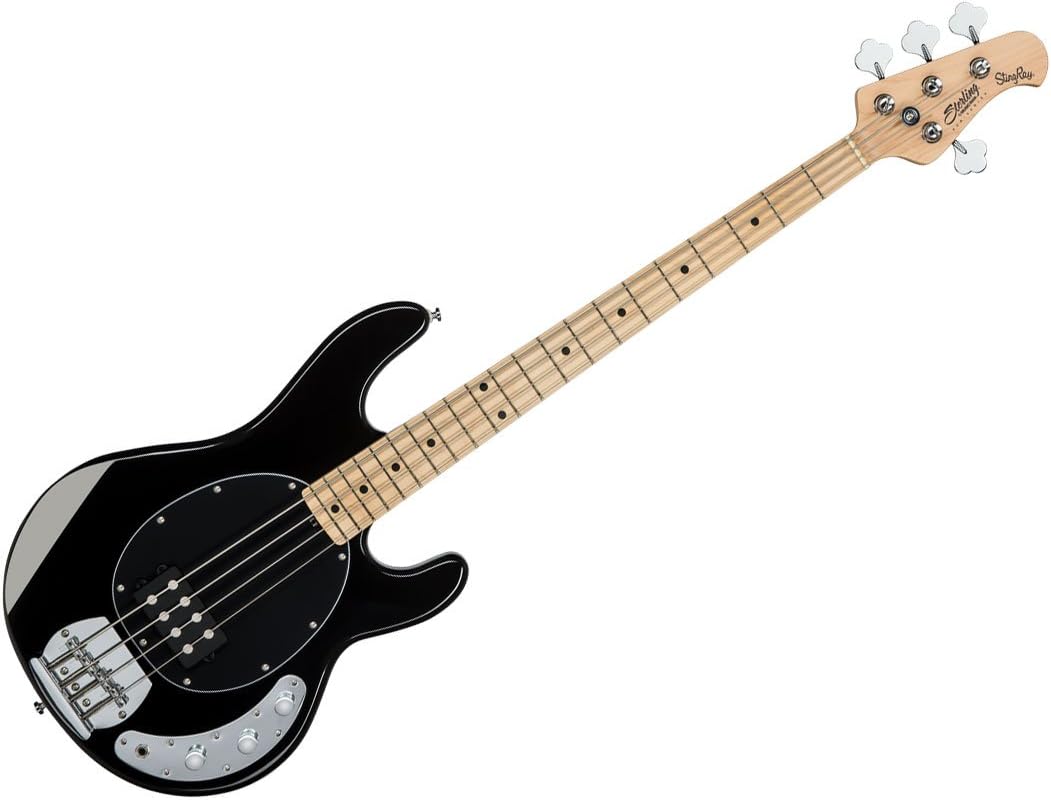 Sterling by Music Man StingRay Ray4 Bass Guitar in Black