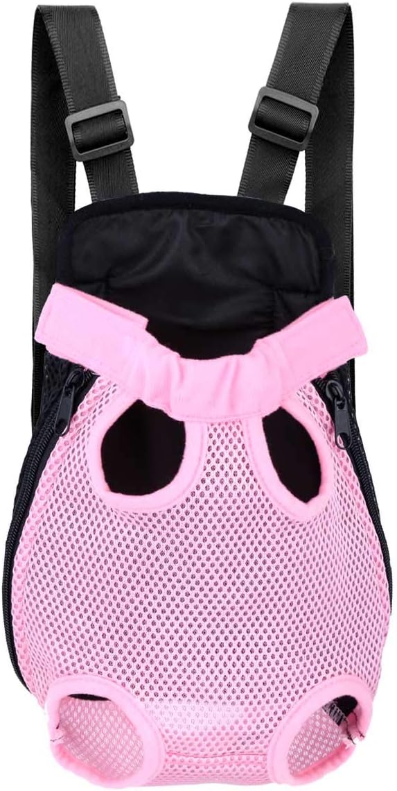 Szxc Pet Carrier Backpack Front Pack for Small to Medium Dog Cat Puppy - Legs & Tail Out - Adjustable Shoulder & Chest Strap - for…