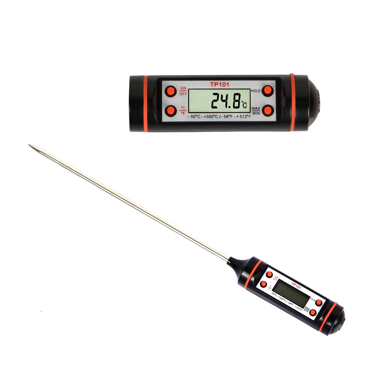 Prochive Cooking Thermometers, Habor Digital Stainless Cooking Thermometer with Instant Read