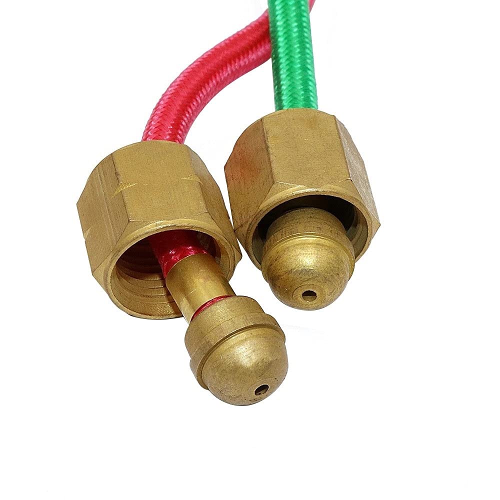 Mini pistola de soldadura de gas, antorcha de soldadura de oxígeno, kit de antorcha de oxígeno con 5 puntas para reparación de joyas