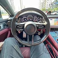 ポルシェ　ターボ　ハンドル　ステアリング　Porsche 911 turbo ポルシェMS純正991CUPカー用ステアリング+パドルシフター+