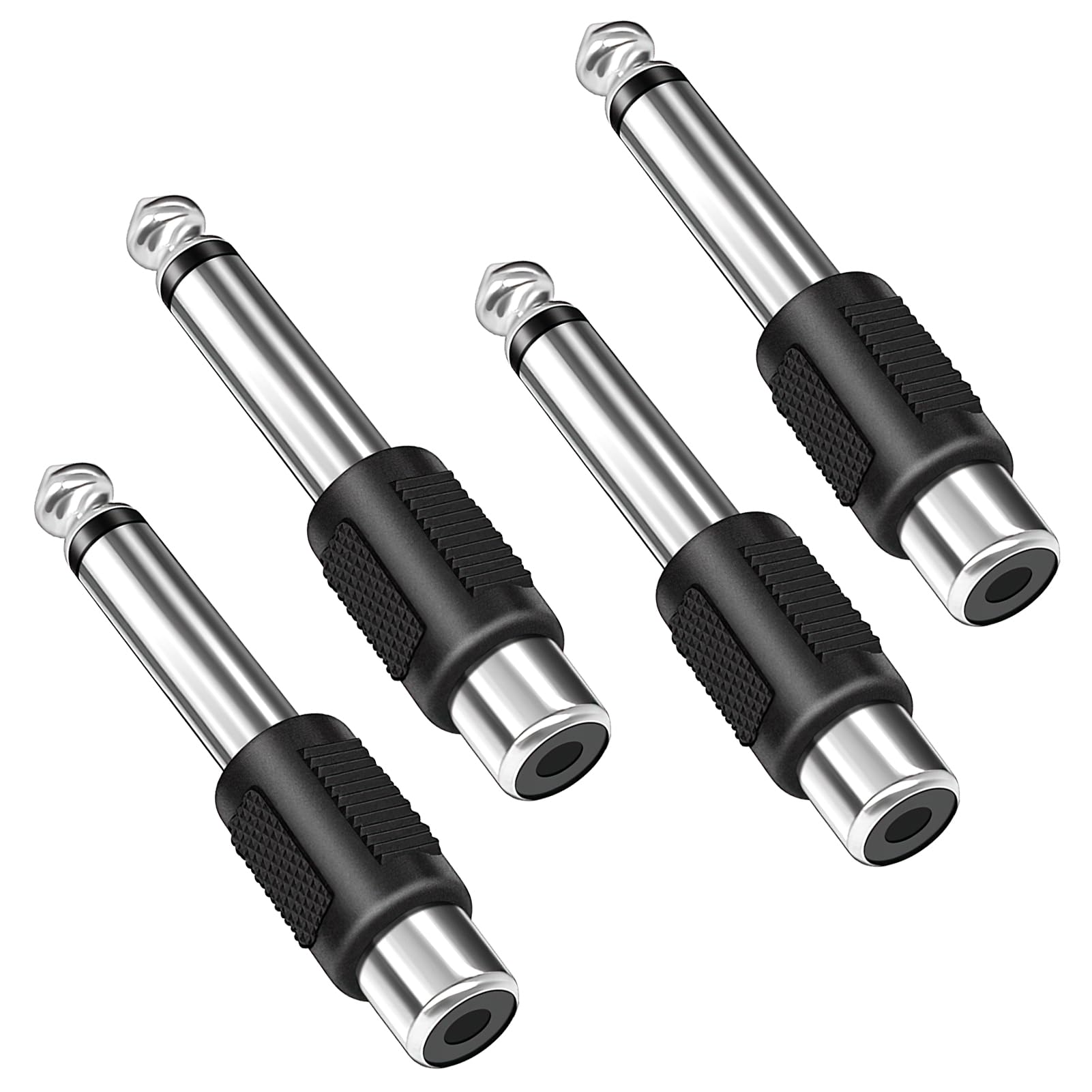 Adattatore Stereo Da 6.35mm A 2 Uscite: Splitter Y, Per Amplificatori E Mixer - 2 Pezzi - Foto 4