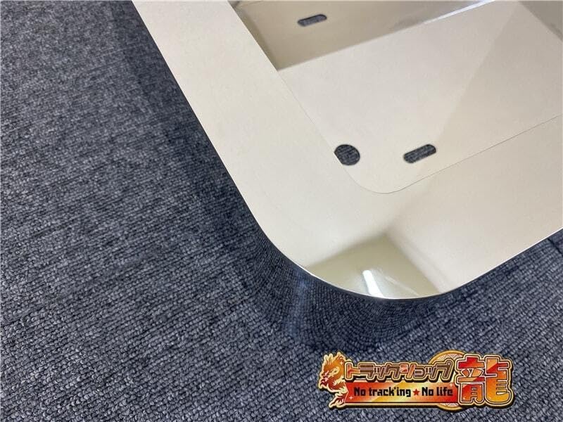Amazon.co.jp: 大型用 奥行10cm ナンバー枠 50角 角R仕様 鏡面