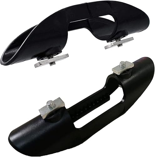 Miniatura 2 de Pmsanzay Clip de red de pesca con clip para kayak, 2 unidades, goma negra, accesorio de pesca