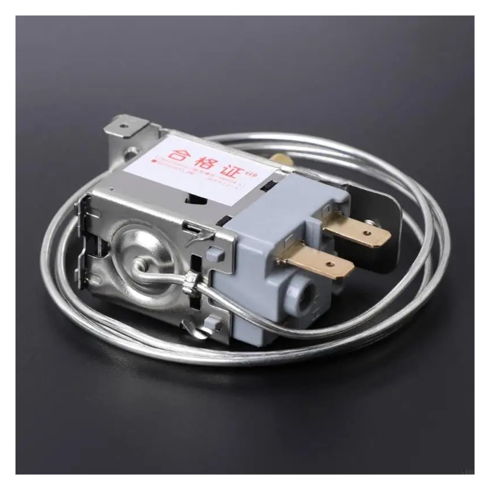 54HE WPF22-L 2Pin Termostato Frigorifero Domestico Regolatore di Temperatura Metallo
