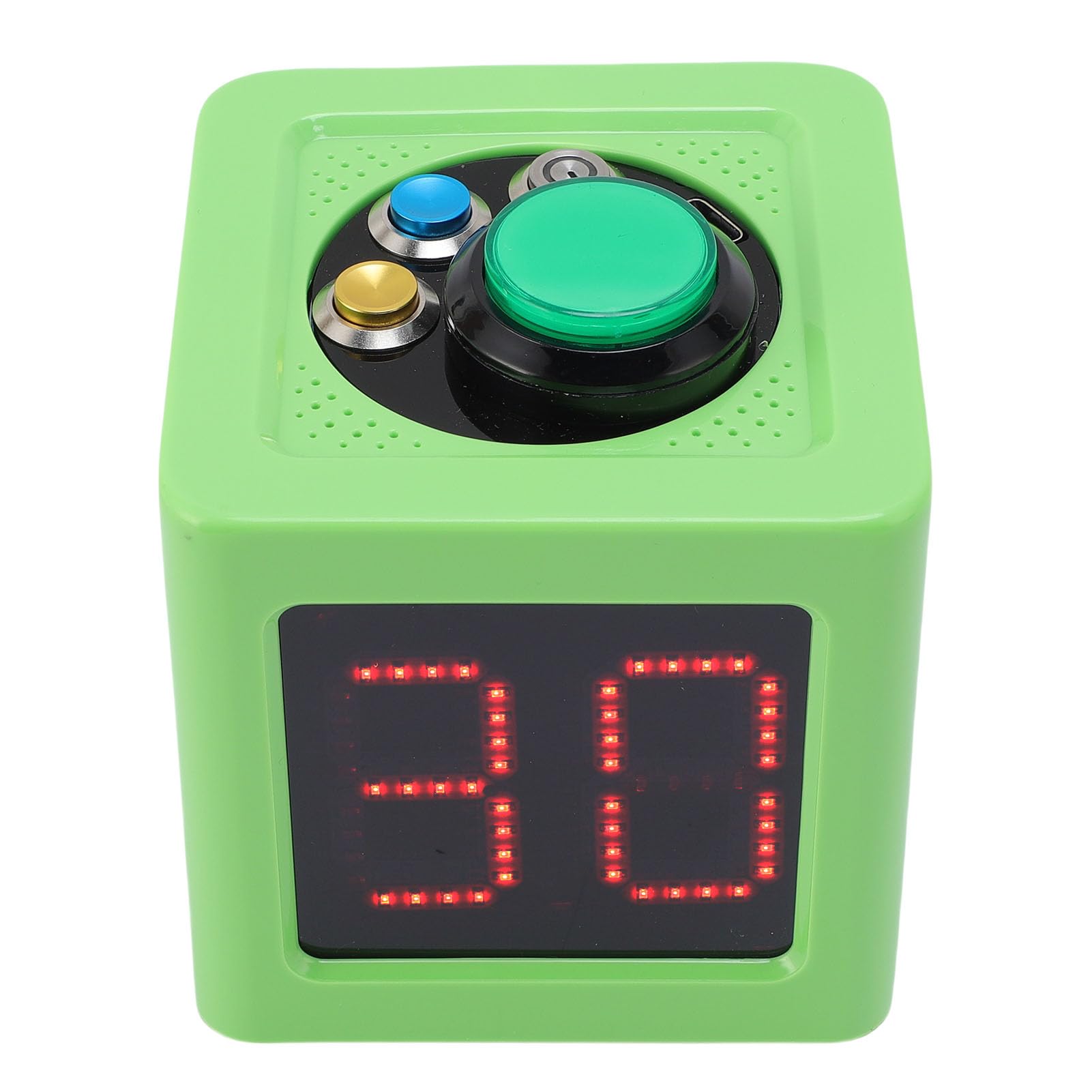 Cubes Timer, 4 Multifunctional Cubes Timer Race for Poker (Green)