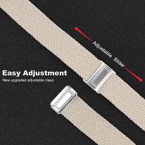 Correa trenzada de nylon 20mm para Garmin Vivoactive miniatura 4