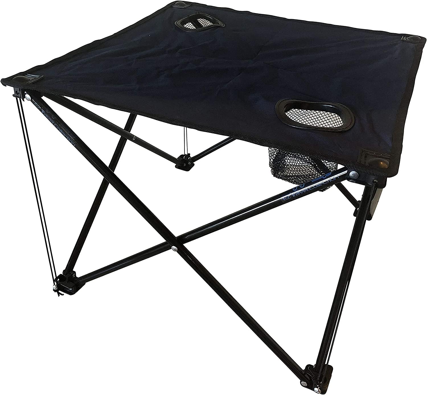 Amazon.com : EZ Travel Collection Camping Table with Drink Holders and