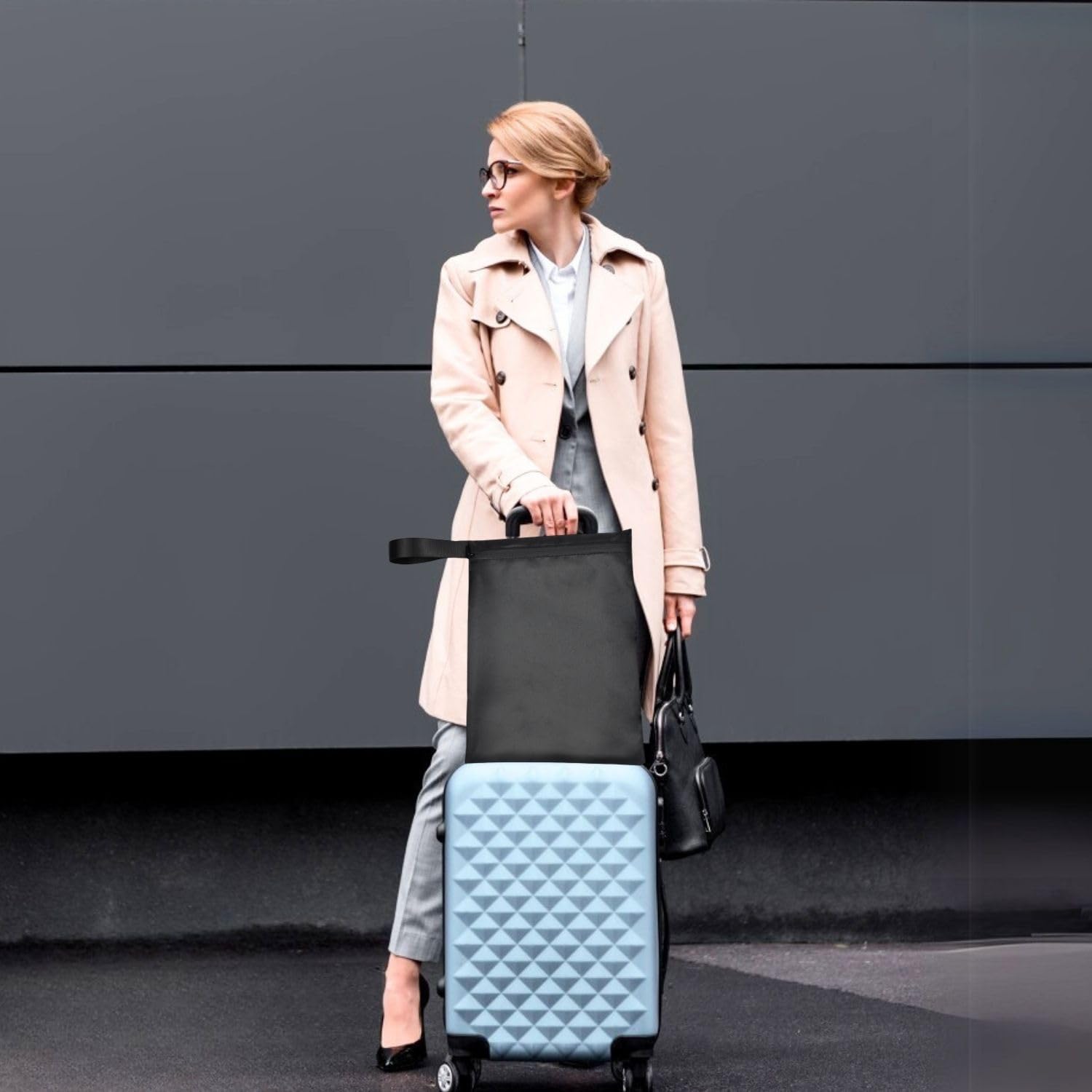 Lot De 2 Sacs Humides/secs, Imperméables Et Réutilisables