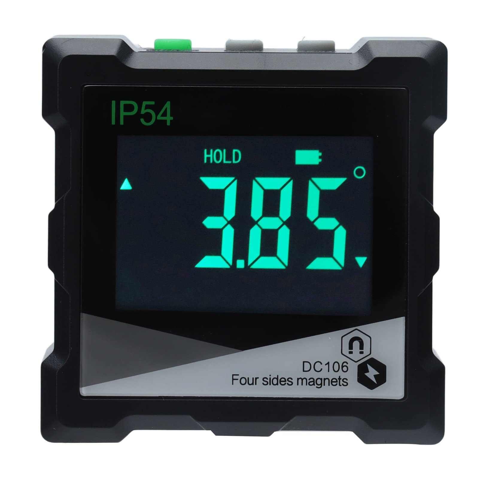 Misuratore di smusso magnetico impermeabile IP54 - Mirino angolare digitale e inclinometro con intervallo di 4 x 90 gradi Dotato di schermo LCD EBTN per applicazioni di