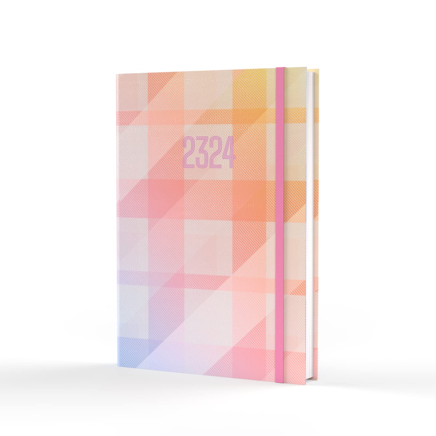 Collins Debden Amara Academic 2023-24 A5 Week To View Mid Year Diary Planner School, College or University Term Journal - July 2023 to July 2024 - Pink - AM153M.50-2324