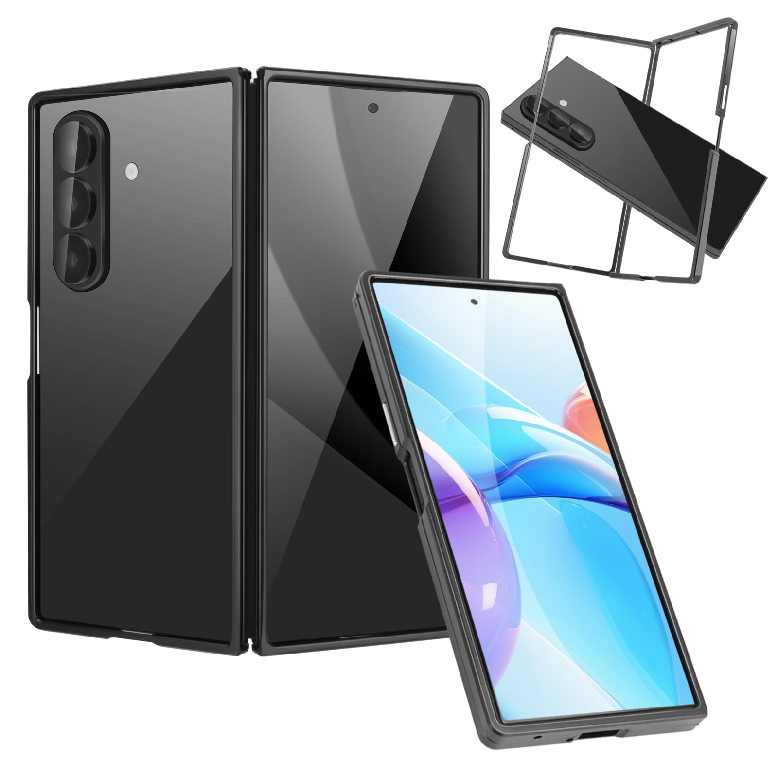 Samsung Galaxy Z Fold 7 512GB 本体＋ケース他 Amazon.com: Pefimt for Samsung Galaxy Z Fold 7 Bumper Case No Back