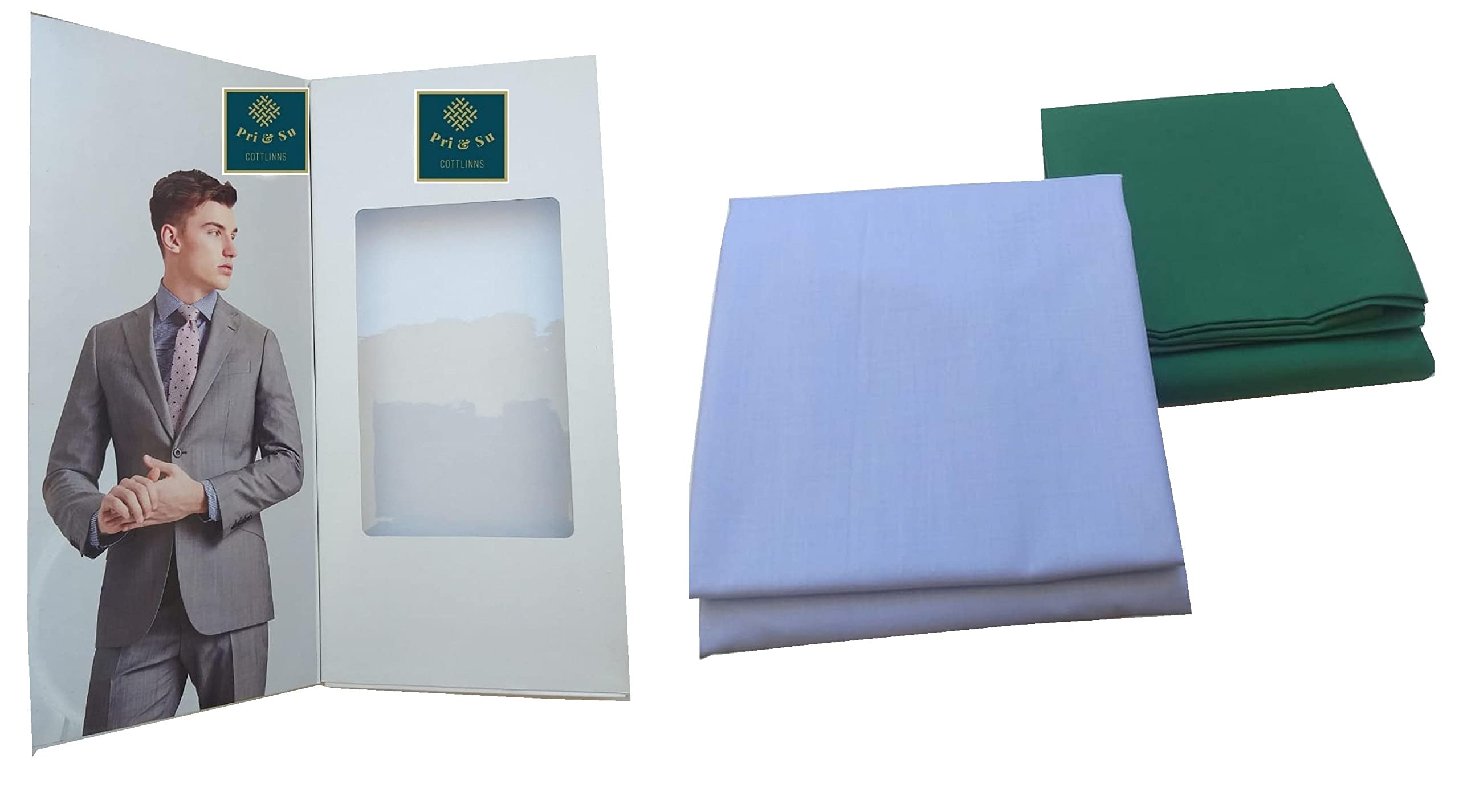 Pri & Su CottLinns Combo of Cotton Shirt 10010 & Trouser 6-picture-48