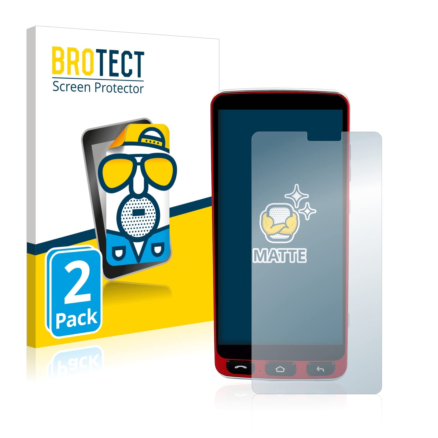 BROTECT AirGlass Vetro Opaco (1 Pezzo/i, Smartphone Neo
